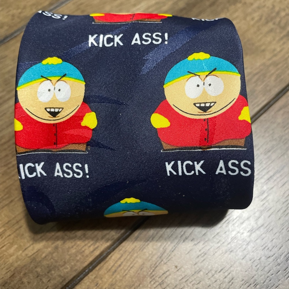 Genuine Original Novelty South Park 56’ Tie Kick Ass Cartmans.